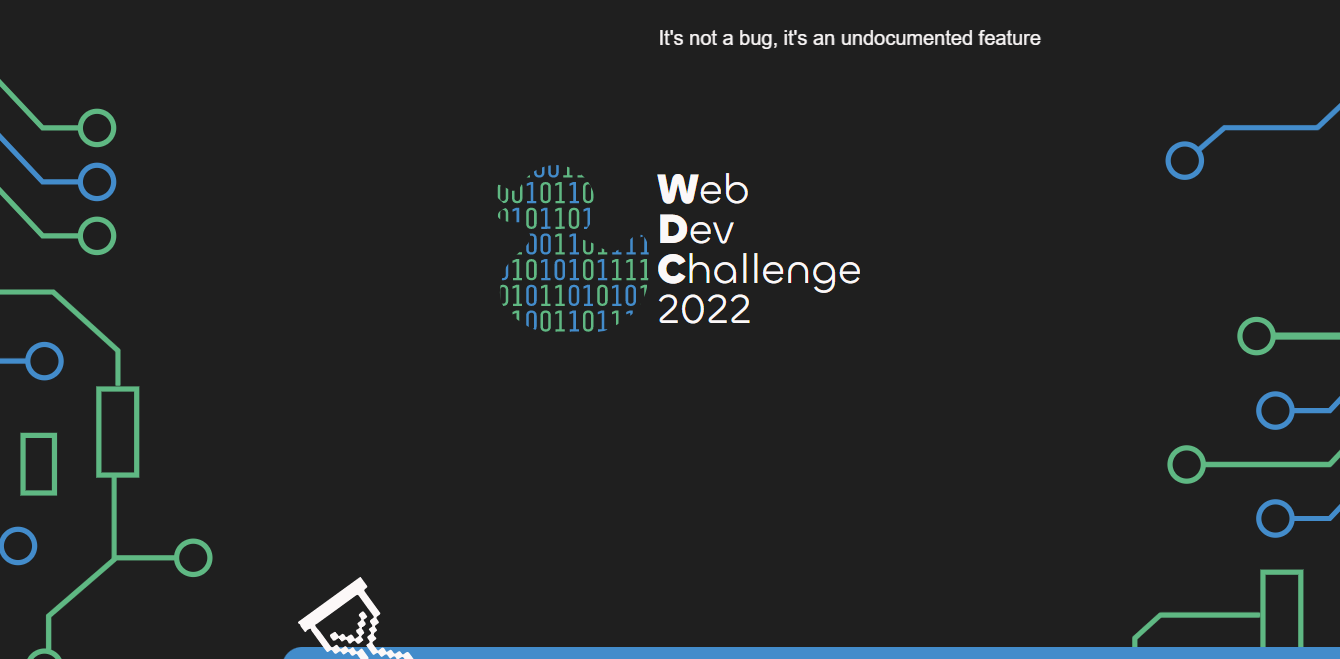 Web Dev Challenge 2022